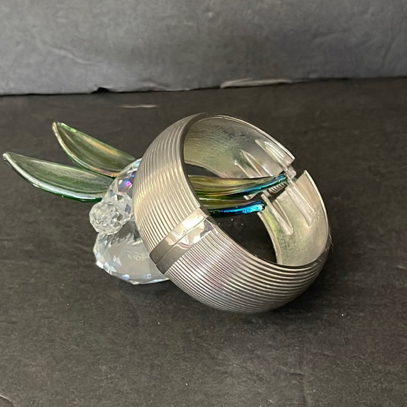 NORDSTROM THICK SILVER BRACELET - Picture 1 of 4